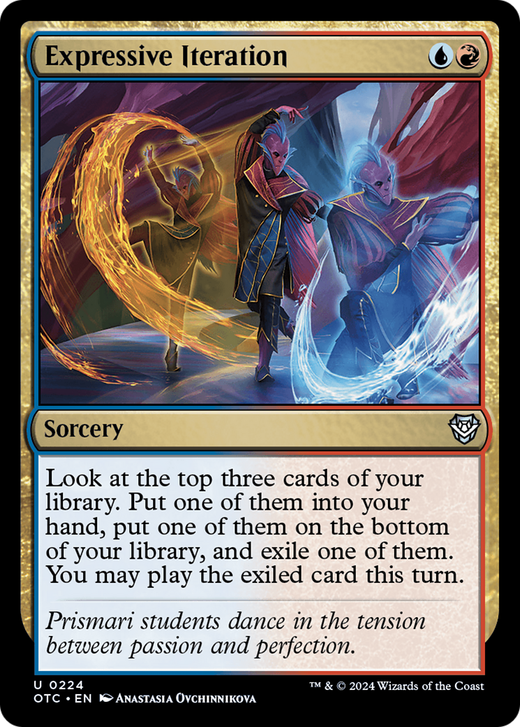 Expressive Iteration (OTC) 224 - WZRD TCG