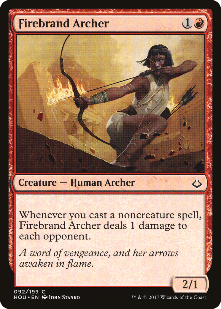 Firebrand Archer (HOU) 92 - WZRD TCG