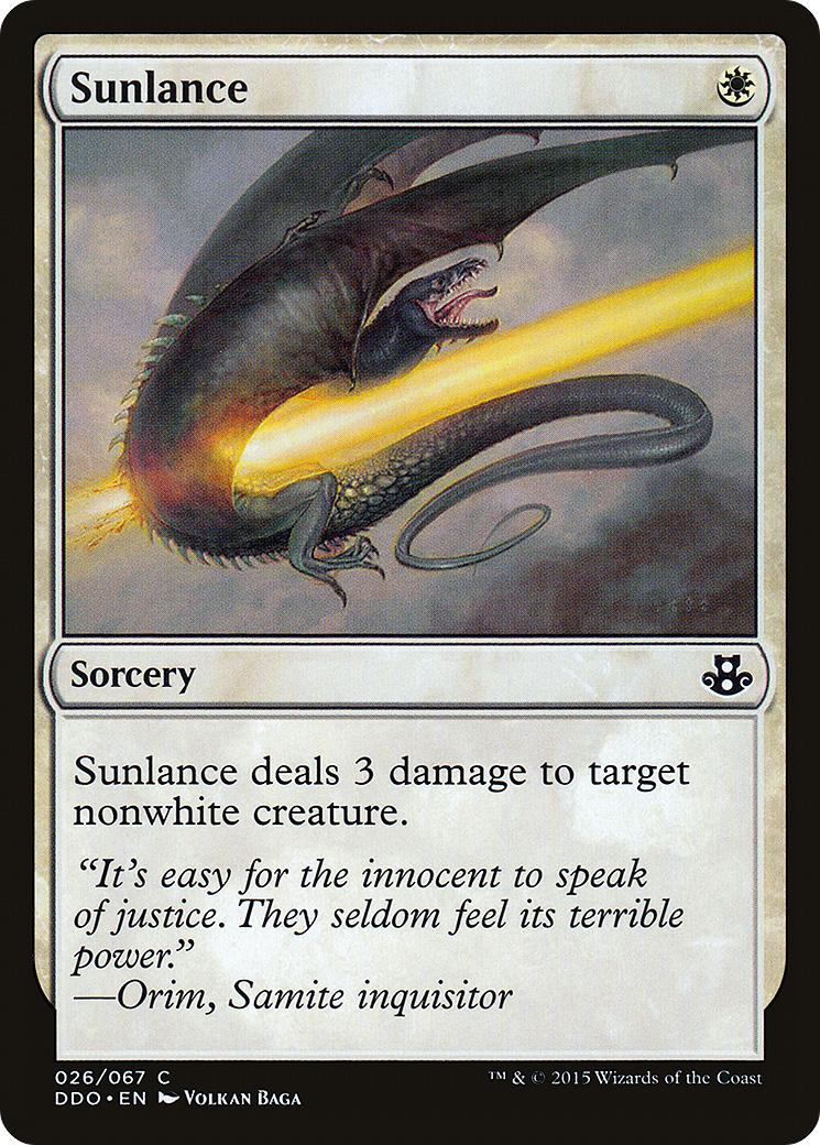 Sunlance (DDO) 26 - WZRD TCG