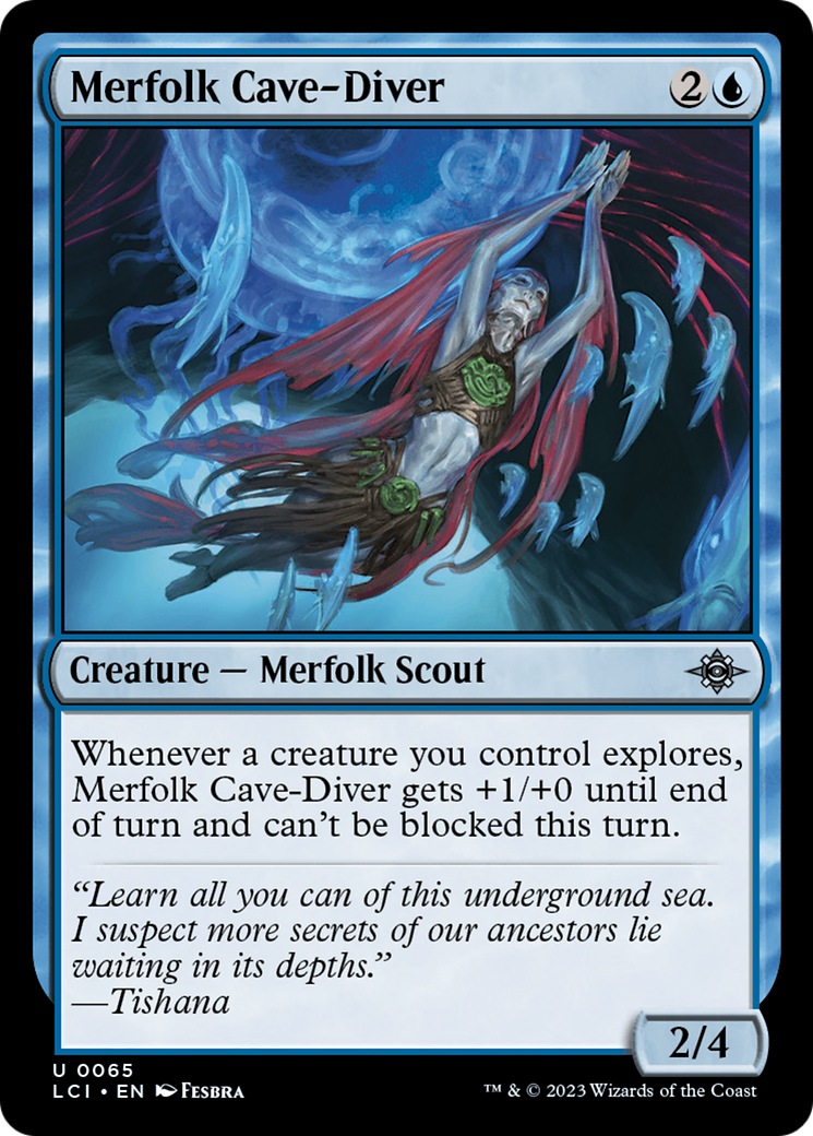Merfolk Cave-Diver (LCI) 65