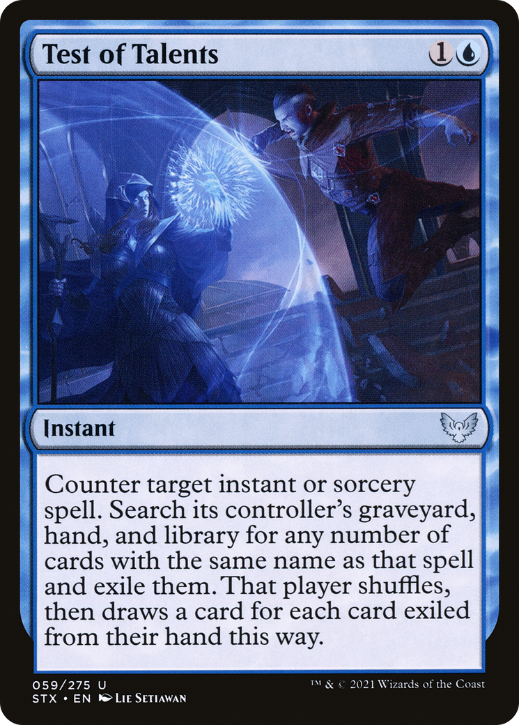Test of Talents (STX) 59 - WZRD TCG