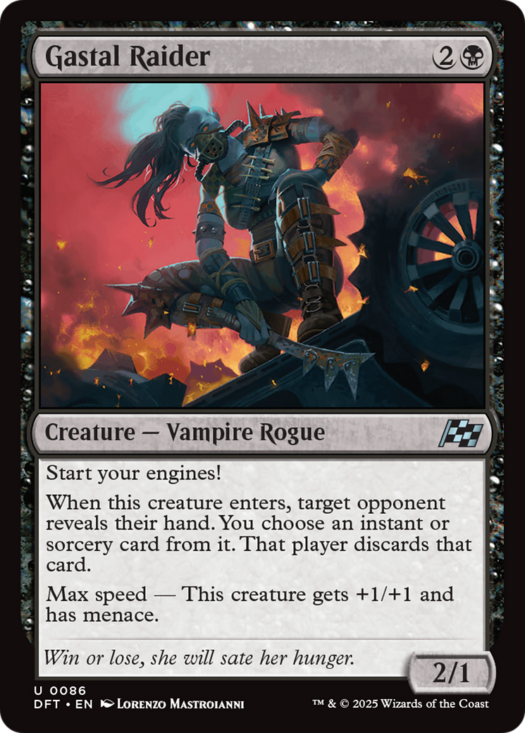 Gastal Raider (DFT) 86 - WZRD TCG