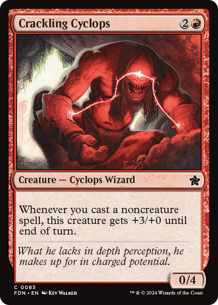 Crackling Cyclops (FDN) 83 - WZRD TCG