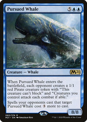 Pursued Whale front