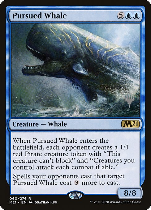 Pursued Whale front