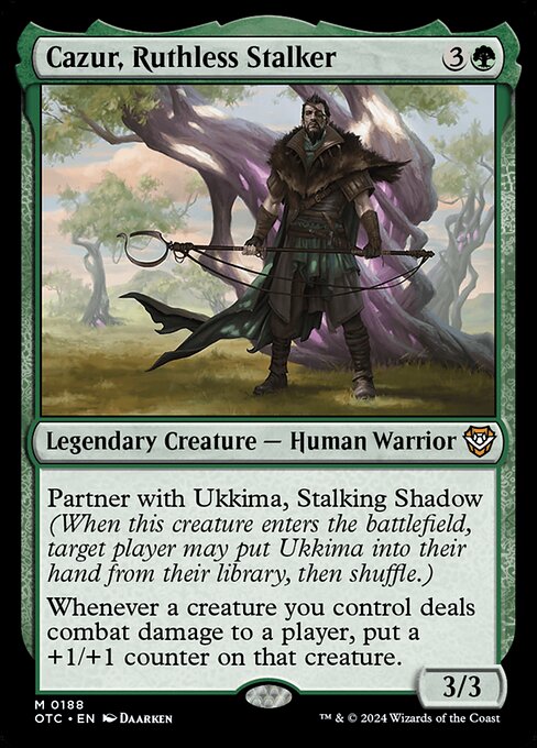 Cazur, Ruthless Stalker front