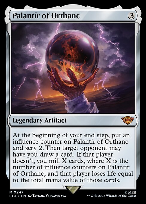 Palantír of Orthanc front
