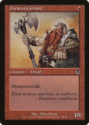 Dwarven Grunt (ODY) 185 - WZRD TCG