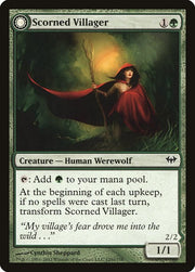 Scorned Villager // Moonscarred Werewolf front