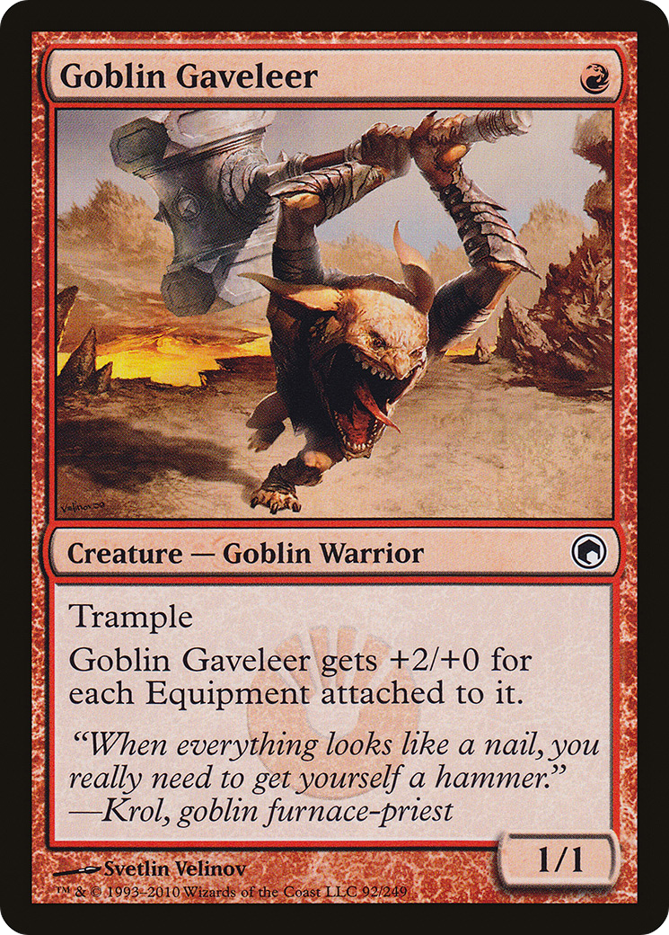Goblin Gaveleer (SOM) 92 - WZRD TCG