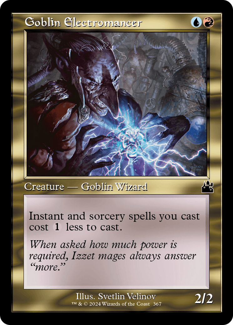 Goblin Electromancer (RVR) 367 - WZRD TCG
