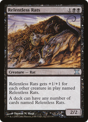 Relentless Rats (10E) 173 - WZRD TCG