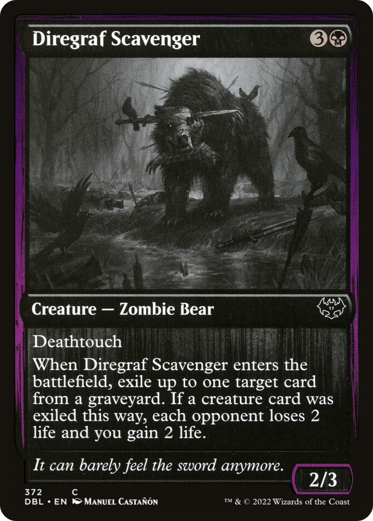 Diregraf Scavenger (DBL) 372 - WZRD TCG