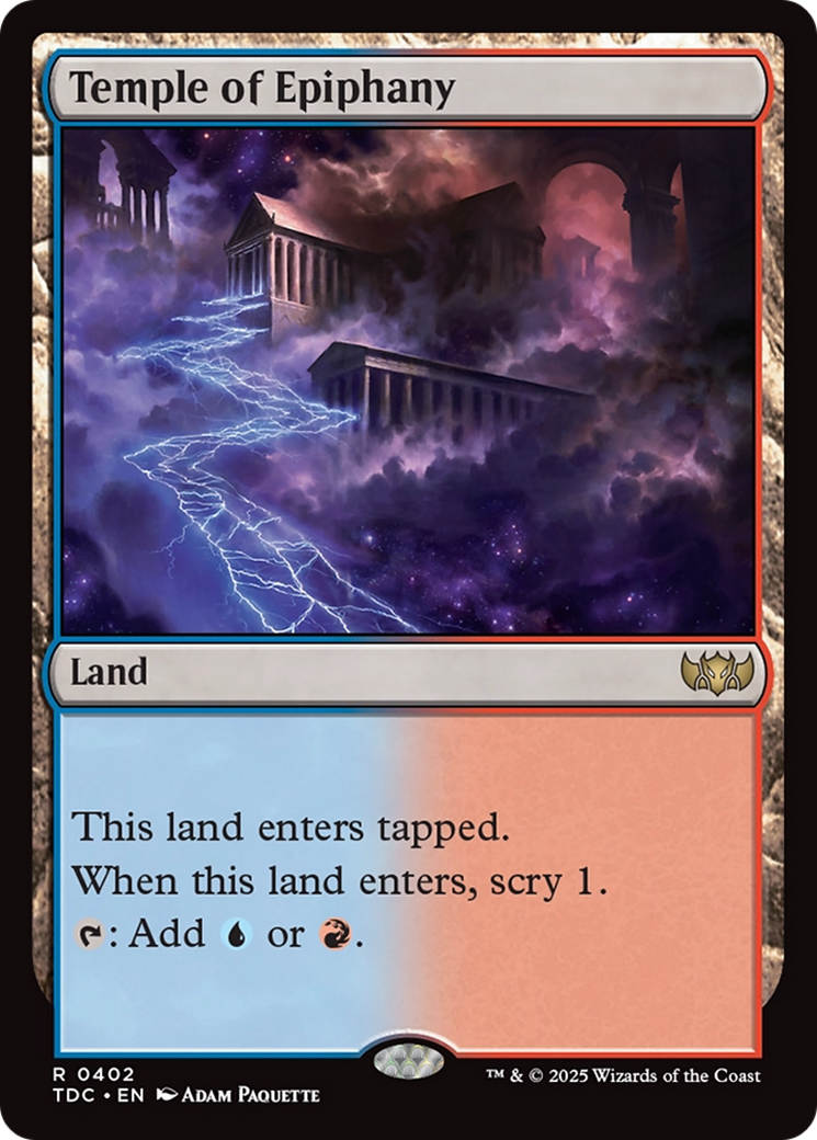 Temple of Epiphany (TDC) 402 - WZRD TCG