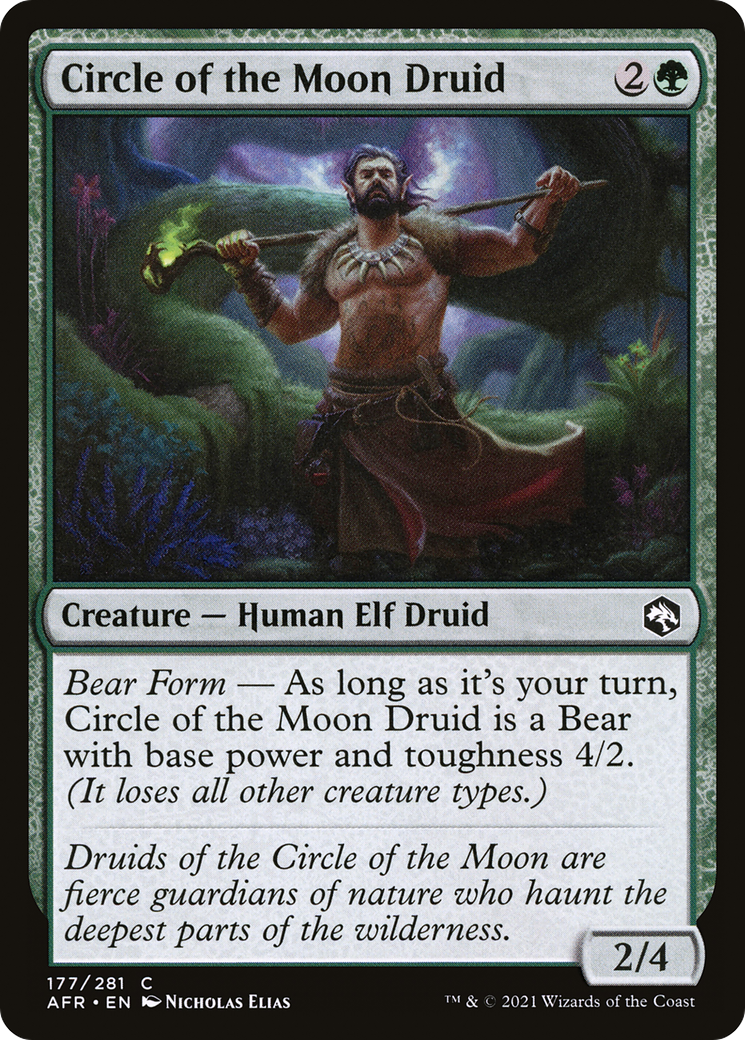 Circle of the Moon Druid (AFR) 177