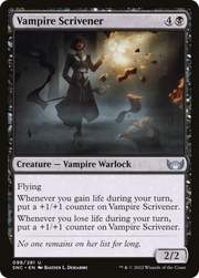 Vampire Scrivener (SNC) 98 - WZRD TCG