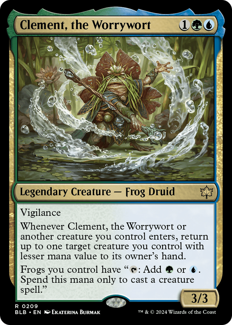 Clement, the Worrywort (BLB) 209