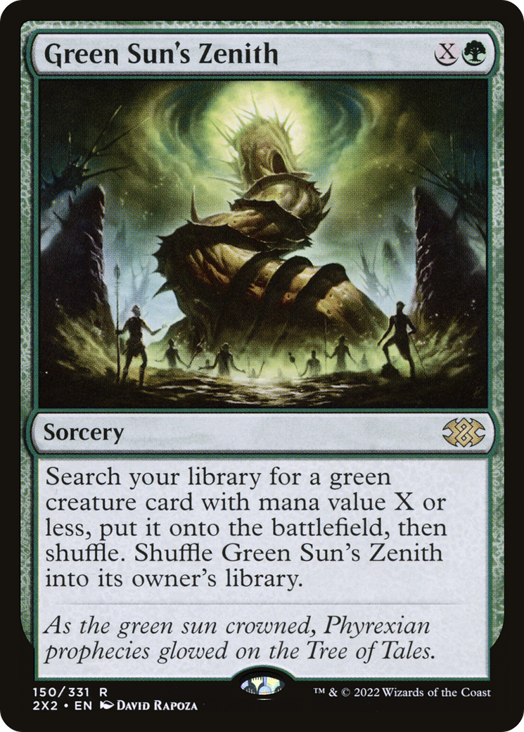 Green Sun's Zenith (2X2) 150 - WZRD TCG