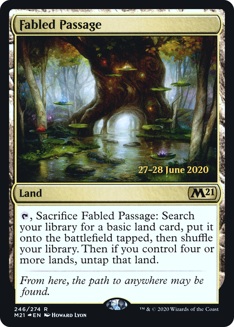 Fabled Passage (PM21) 246s