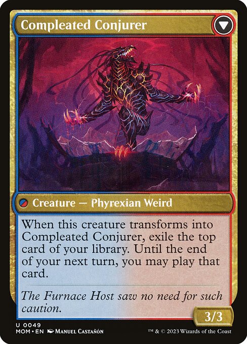 Captive Weird // Compleated Conjurer (Back)