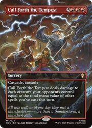 Call Forth the Tempest (Borderless), HOC, 22, NM, Foil