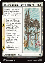 The Mountain-king's Return, HOB, 22, NM, Foil