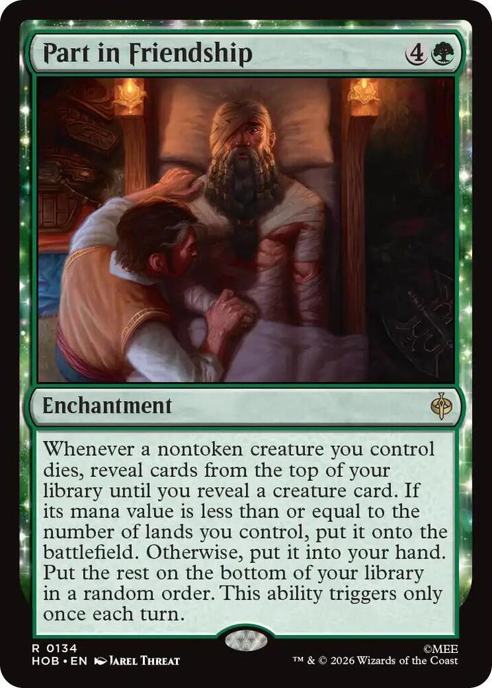 Part in Friendship, HOB, 134, NM, Foil
