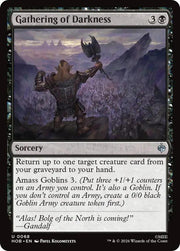 Gathering of Darkness, HOB, 68, NM, Foil