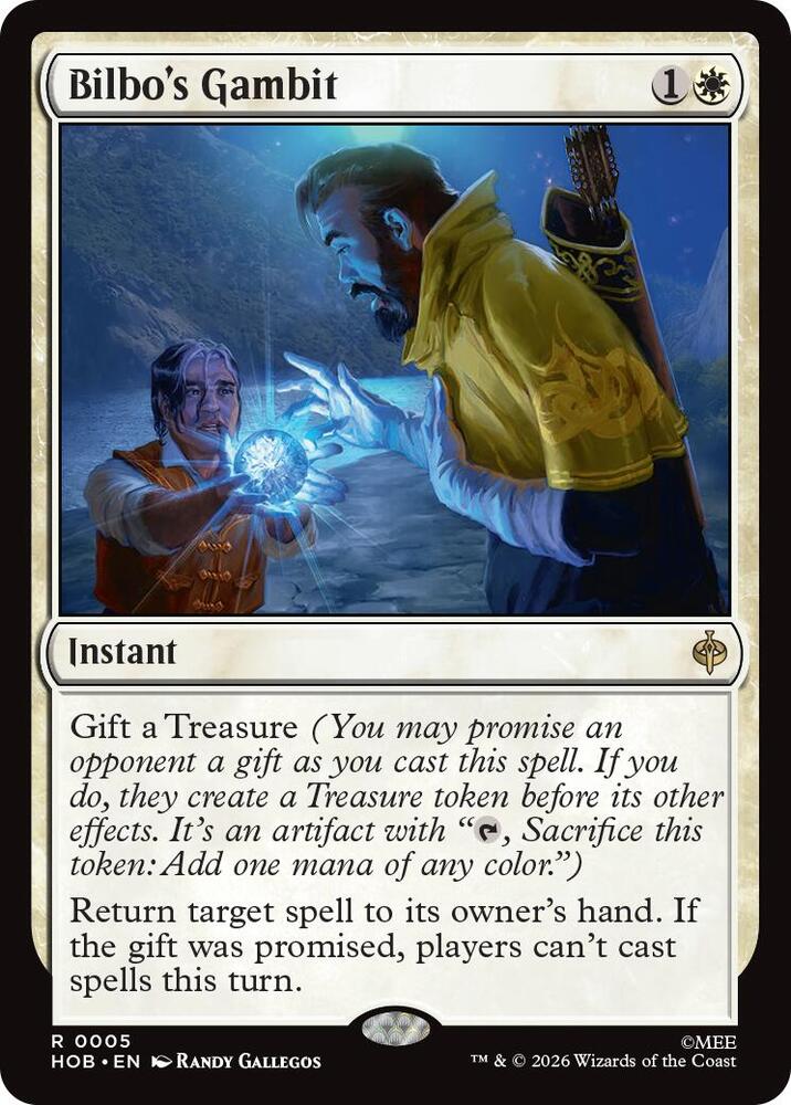 Bilbo's Gambit, HOB, 5, NM