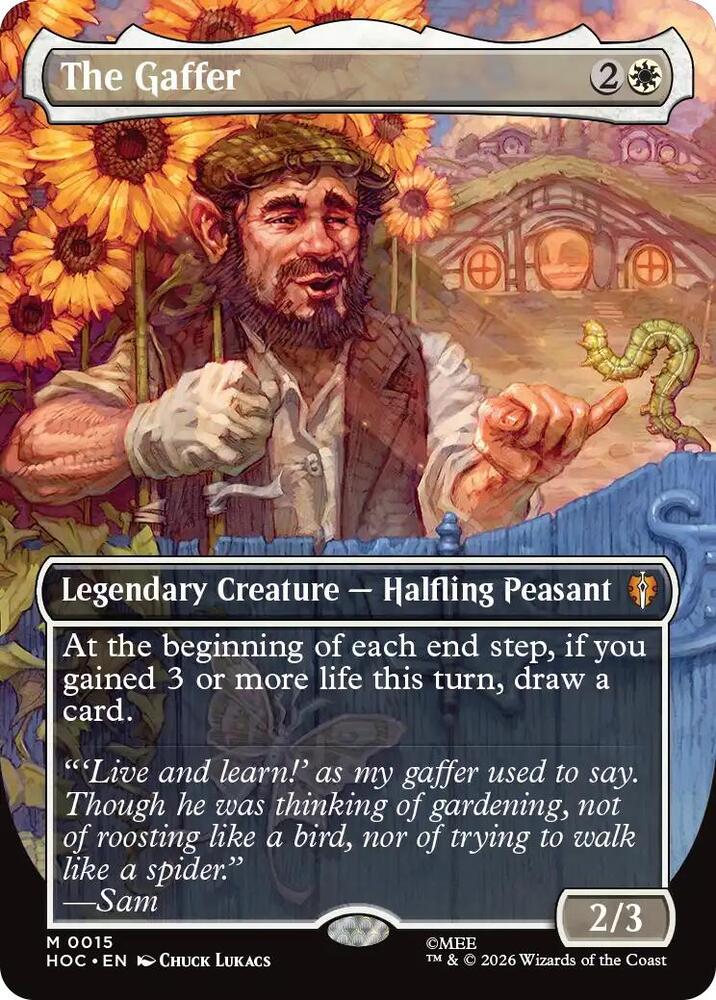 The Gaffer (Borderless), HOC, 15, NM