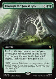 Through the Forest Gate (Extended Art), HOB, 310, NM