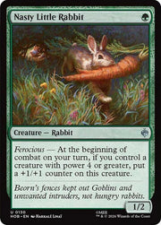 Nasty Little Rabbit, HOB, 130, NM, Foil