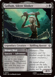 Gollum, Silent Slinker, HOB, 71, NM, Foil