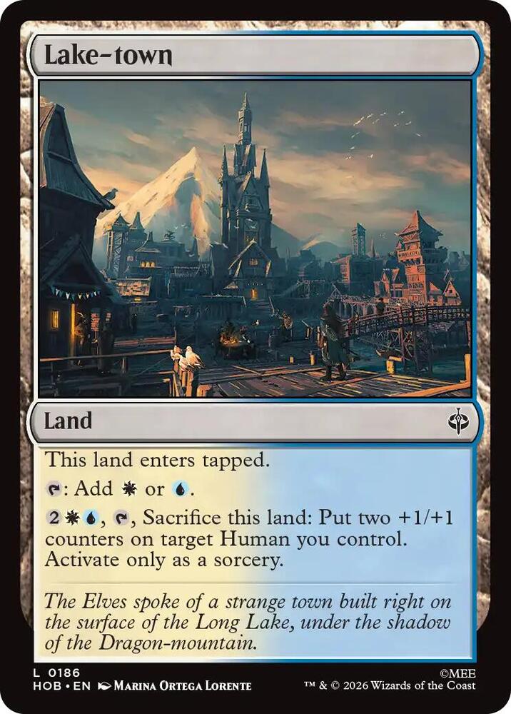 Lake-town, HOB, 186, NM, Foil