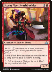 Storm Fleet Swashbuckler (RIX) 117 - WZRD TCG