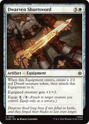 Dwarven Shortsword, HOB, 10, NM, Foil