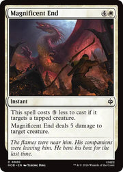 Magnificent End, HOB, 20, NM, Foil