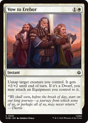 Vow to Erebor, HOB, 31, NM, Foil