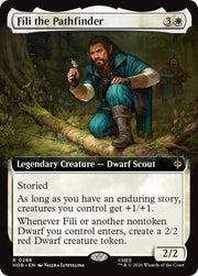 Fili the Pathfinder (Extended Art), HOB, 286, NM
