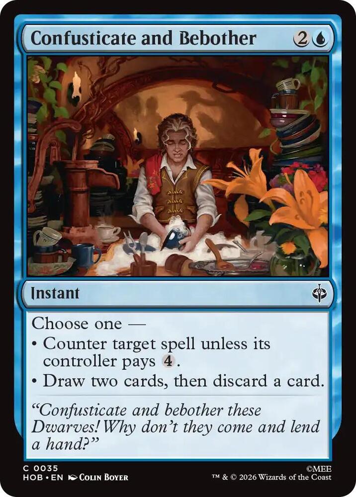 Confusticate and Bebother, HOB, 35, NM, Foil