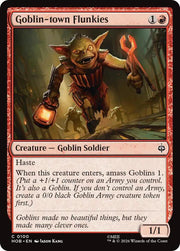 Goblin-town Flunkies, HOB, 100, NM, Foil