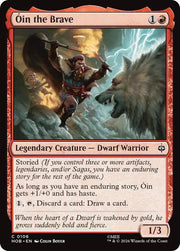 Oin the Brave, HOB, 106, NM, Foil