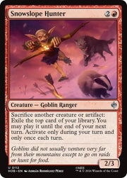 Snowslope Hunter, HOB, 112, NM, Foil