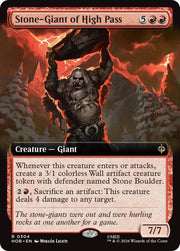 Stone-Giant of High Pass (Extended Art), HOB, 304, NM