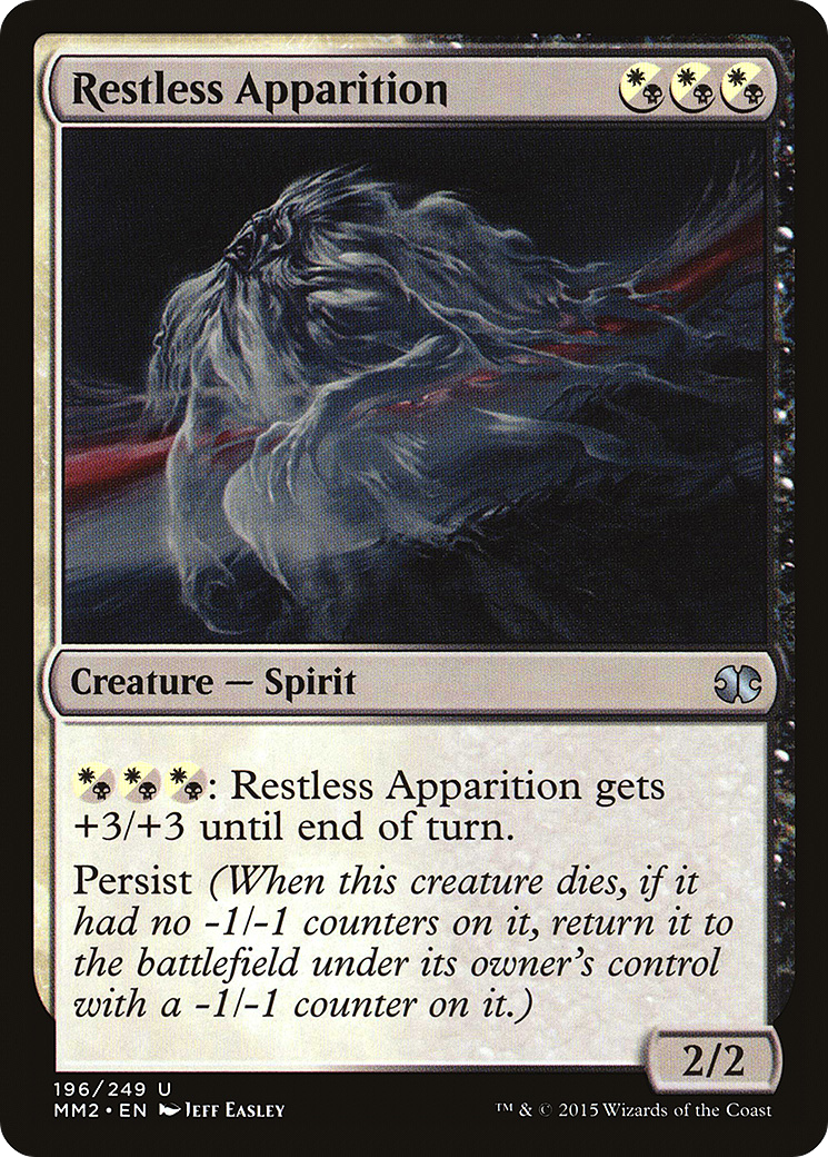Restless Apparition (MM2) 196 - WZRD TCG