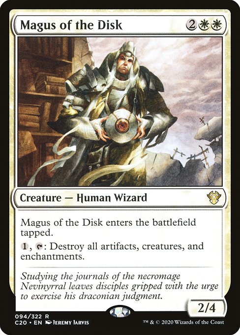 Magus of the Disk front