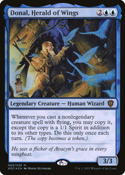 Donal, Herald of Wings front