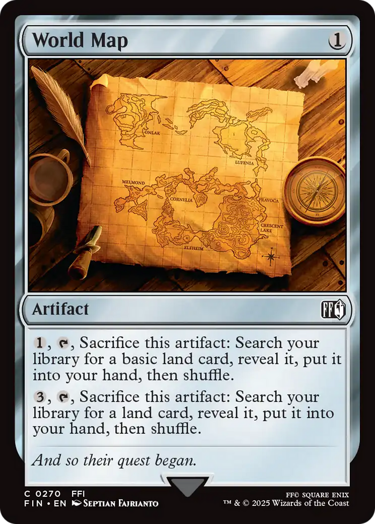 World Map (FIN) 270