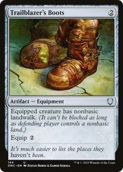 Trailblazer's Boots (ONC) 144 - WZRD TCG
