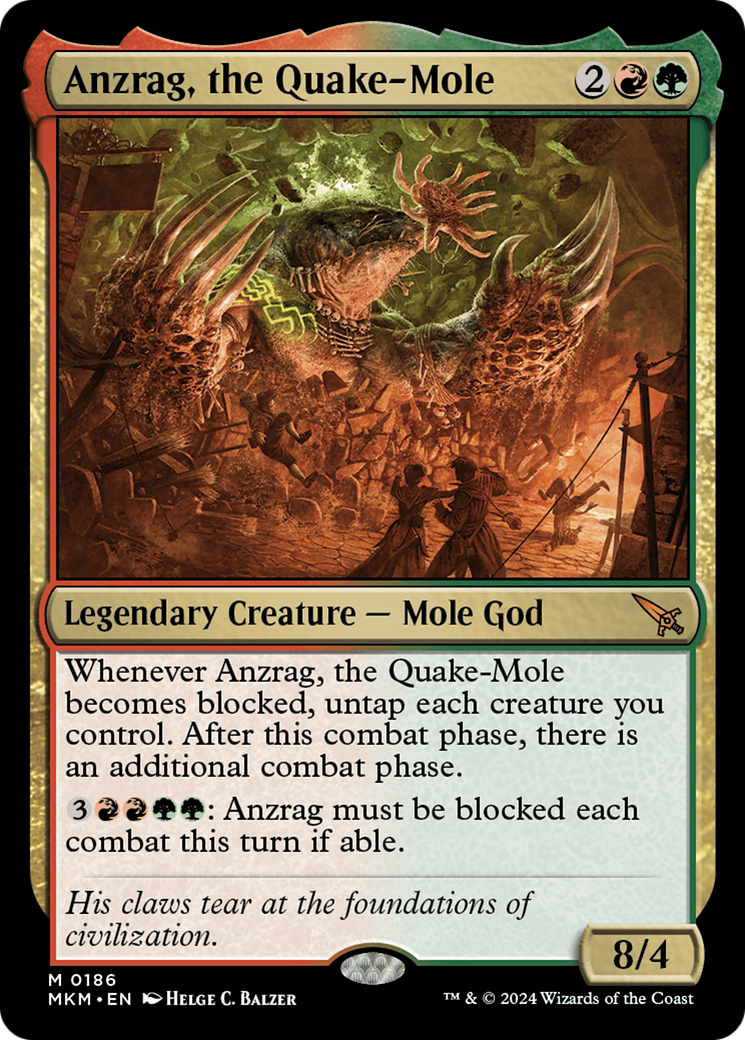 Anzrag, the Quake-Mole (MKM) 186